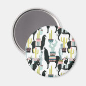 Laten we Taco Over Liefde | Llama en Donkey Patter Magneet (Voorkant / Achterkant)