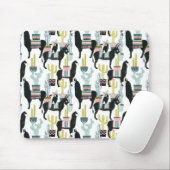 Laten we Taco Over Liefde | Llama en Donkey Patter Muismat (Met muis)