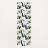 Laten we Taco Over Liefde | Llama en Donkey Patter Yogamat (Voorkant)