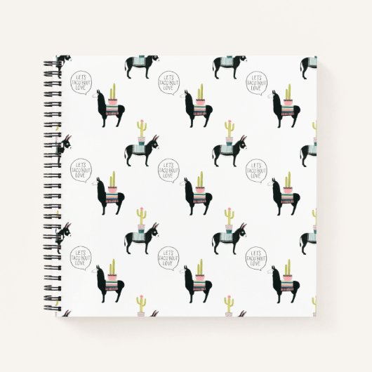 Laten we Taco Over Liefde Notitieboek (Voorkant)