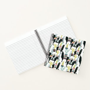 Laten we Taco over liefde  Patroon Llama & Donkey Notitieboek