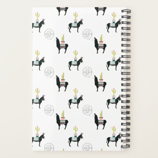 Laten we Taco Over Liefde Planner (Achterkant)