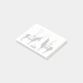 Laten we Taco Over Liefde Post-it® Notes (Schuin)