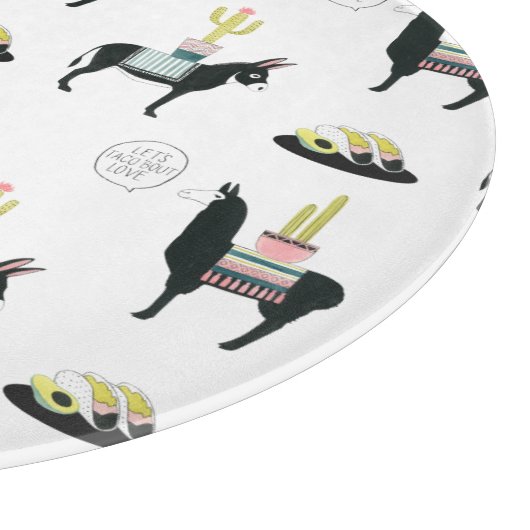 Laten we Taco Over Liefde Snijplank (Hoek)