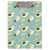 Laten we Taco Over Liefde | Taco Element Pattern Klembord (Voorkant)