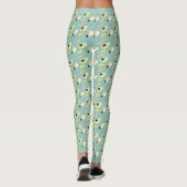 Laten we Taco Over Liefde | Taco Element Pattern Leggings (Achterkant)