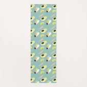 Laten we Taco Over Liefde | Taco Element Pattern Yogamat (Voorkant)