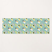 Laten we Taco Over Liefde | Taco Element Pattern Yogamat (Voorkant (horizontaal))