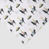 Laten we Taco Over Liefde Tissuepapier (Detail)