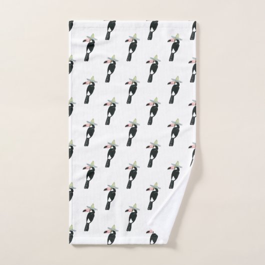 Laten we Taco Over Liefde | Toucan Sombrero Bad Handdoek (Handdoek)