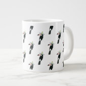 Laten we Taco Over Liefde | Toucan Sombrero Grote Koffiekop (Voorkant rechts)