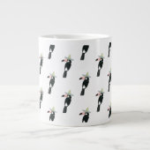 Laten we Taco Over Liefde | Toucan Sombrero Grote Koffiekop (Voorkant)