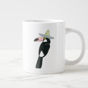 Laten we Taco Over Liefde   Toucan Sombrero Grote Koffiekop