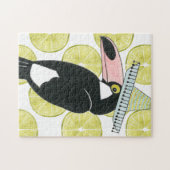 Laten we Taco Over Liefde | Toucan Sombrero Legpuzzel (Horizontaal)