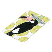 Laten we Taco Over Liefde | Toucan Sombrero Magneet (Linkerzijde)