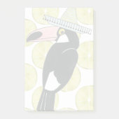 Laten we Taco Over Liefde | Toucan Sombrero Post-it® Notes (Voorkant)