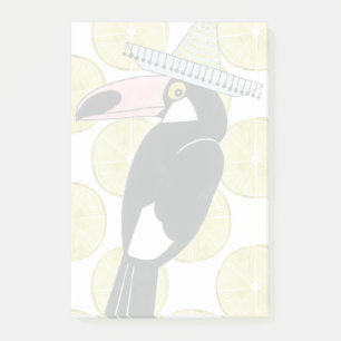 Laten we Taco Over Liefde   Toucan Sombrero Post-it® Notes