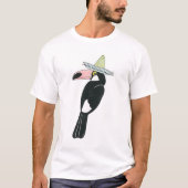 Laten we Taco Over Liefde | Toucan Sombrero T-shirt (Voorkant)