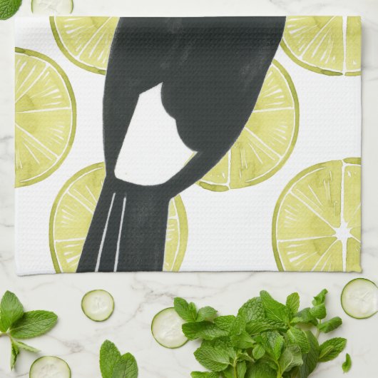 Laten we Taco Over Liefde | Toucan Sombrero Theedoek (Gevouwen)