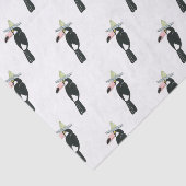 Laten we Taco Over Liefde | Toucan Sombrero Tissuepapier (Detail)