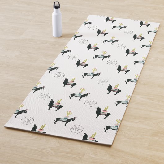 Laten we Taco Over Liefde Yogamat (In situ)