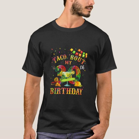 Laten we Taco over mijn 30ste verjaardag Shirt Cin (Voorkant)