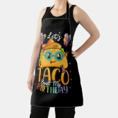 Laten we Taco over mijn verjaardag Cinco de Mayo M Schort (Insitu)