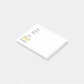 laten we taco vertellen over het grappige denken v post-it® notes (Schuin)