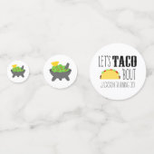 Laten we Taco'Bout Birthday Party Confetti (Voorkanten)
