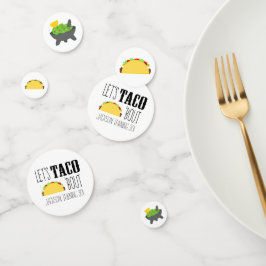 Laten we Taco'Bout Birthday Party Confetti