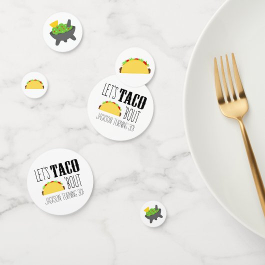 Laten we Taco'Bout Birthday Party Confetti (Groep)