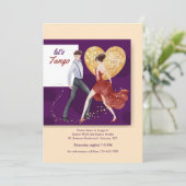 Laten we Tango hebben Kaart (Staand voorkant)