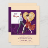 Laten we Tango hebben Kaart (Voorkant / Achterkant)