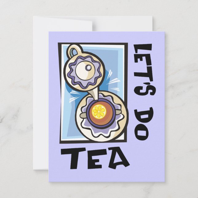 Laten we Tea doen (Voorkant)