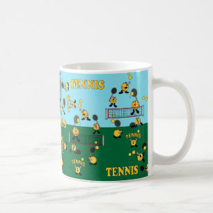 Laten we Tennis afspelen Koffiemok