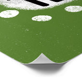 Laten we Tennis Poster Wall Art spelen (Hoek)
