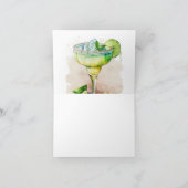 Laten we Tequila Bruiloftsfeest vieren Bedankkaart (Binnen)