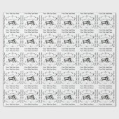 Laten we terug naar onze schapen - grappig  Boerde Cadeaupapier (Vlak)