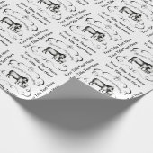 Laten we terug naar onze schapen - grappig  Boerde Cadeaupapier (Hoek)