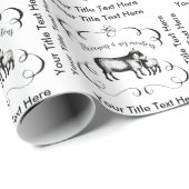 Laten we terug naar onze schapen - grappig  Boerde Cadeaupapier (Rol Hoek)