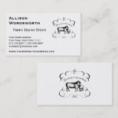 Laten we terug naar onze schapen - grappig Boerde Visitekaartje (Voorkant / Achterkant)