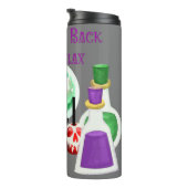 Laten we terugglippen en weggooien - Halloween Pot Thermosbeker (Geroteerd rechts)