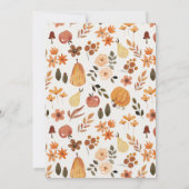 Laten we Thanksgiving dineruitnodiging verzamelen Kaart (Achterkant)