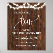 Laten we thee met bride hebben om Western bridal-t Poster (Voorkant)