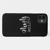 Laten we thuis blijven Case-Mate iPhone case (Achterkant (horizontaal))