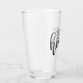 Laten we thuis blijven glas (Rechts)