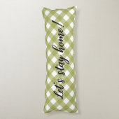 LATEN WE THUIS BLIJVEN! LICHAAMSKUSSEN (Achterkant (Verticaal))