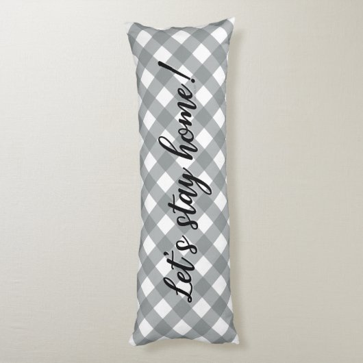 LATEN WE THUIS BLIJVEN! LICHAAMSKUSSEN (Achterkant (Verticaal))