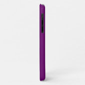 Laten we thuis Paars blijven Case-Mate iPhone Case (Achterkant/links)