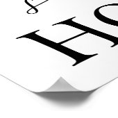 Laten we thuis Poster blijven (Hoek)